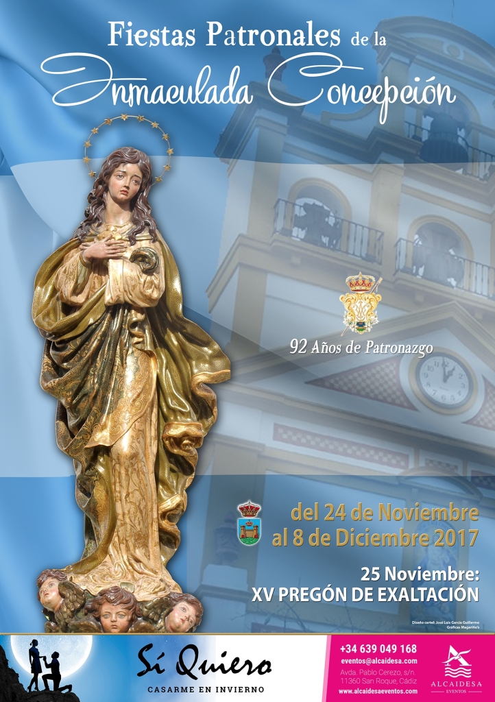 Fiestas patronales en honor de la Inmaculada Concepción  